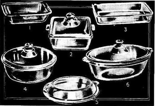 Illustration of early Agee Pyrex from a 1934 Boans ad
